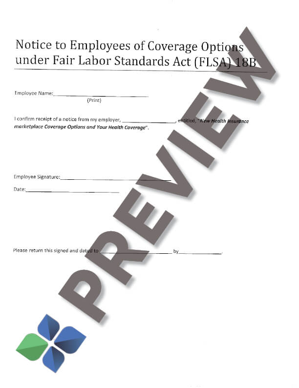 ACA Healthcare Notice - Acknowledgement of Receipt - California ...