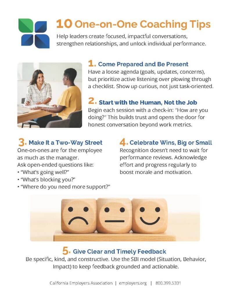 Coaching Strategies Guide - California Employers Association